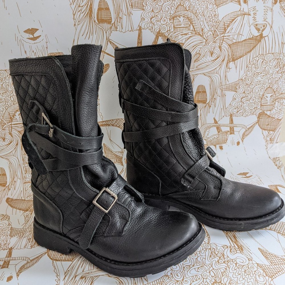 Steve Madden Bounti Leather Boots 7.5